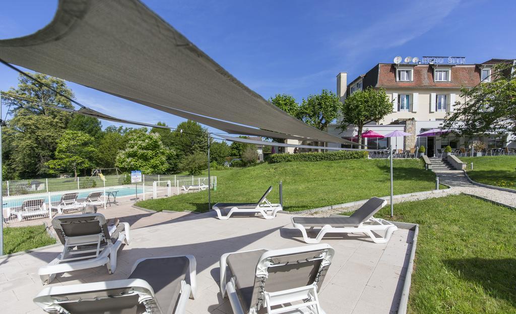 Logis Hotel Restaurant Spa Beau Site ليوكسيل لو بينز المظهر الخارجي الصورة