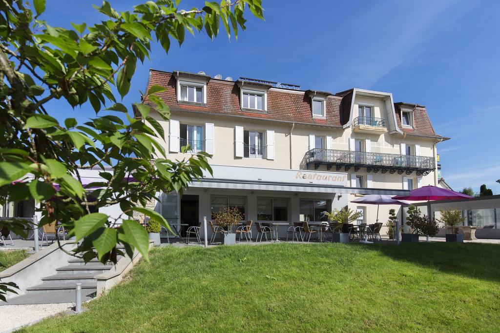 Logis Hotel Restaurant Spa Beau Site ليوكسيل لو بينز المظهر الخارجي الصورة