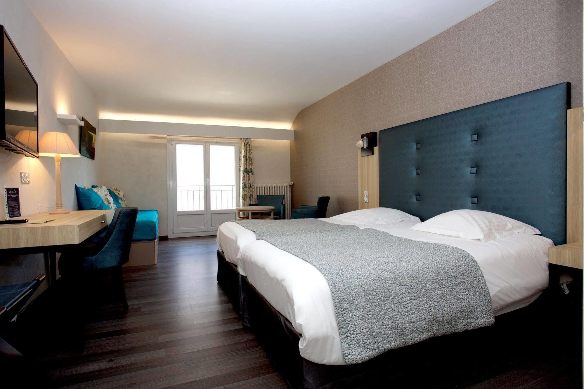 Logis Hotel Restaurant Spa Beau Site ليوكسيل لو بينز المظهر الخارجي الصورة