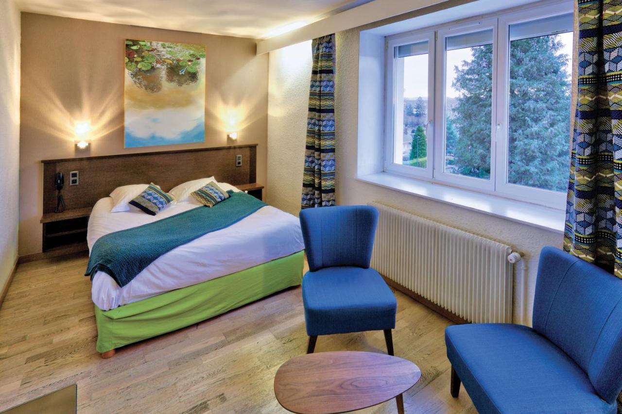 Logis Hotel Restaurant Spa Beau Site ليوكسيل لو بينز المظهر الخارجي الصورة